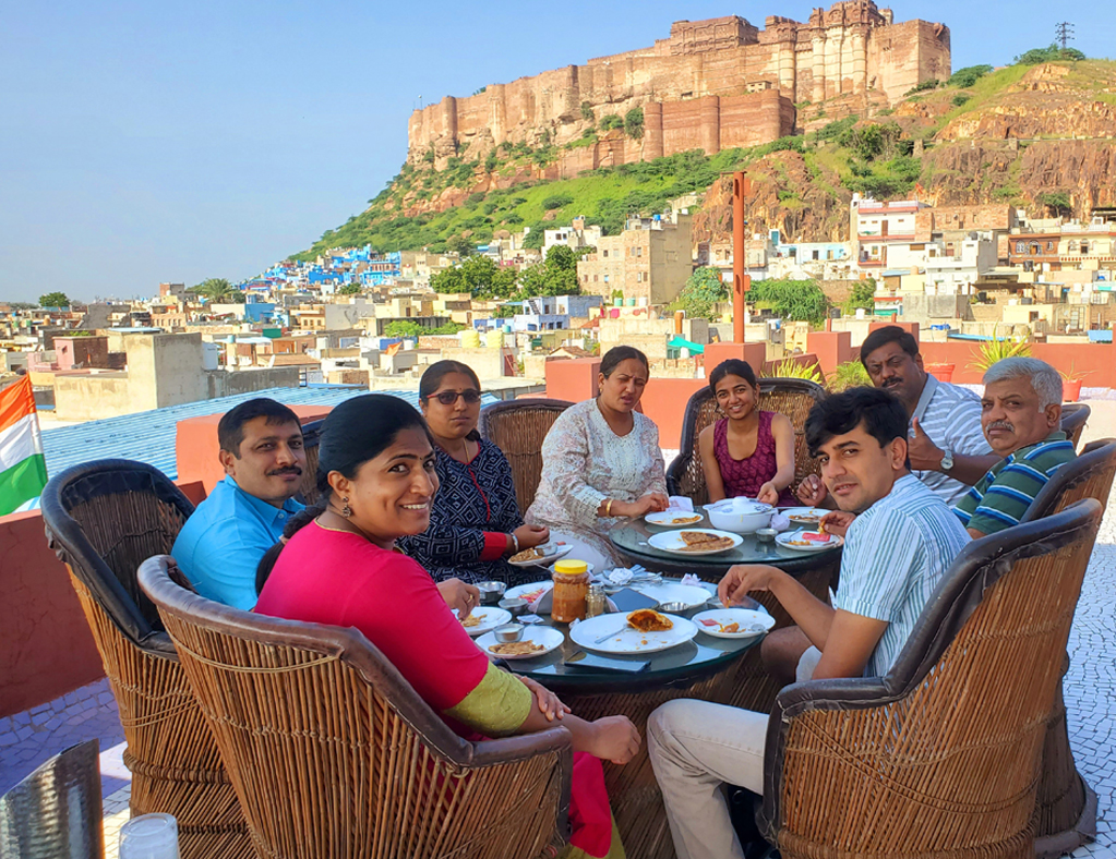 Rooftop Restaurant - Jodhpur Heritage Haveli